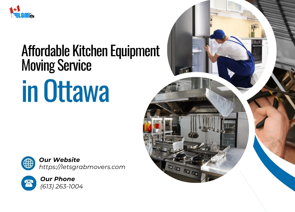 Affordable Kitchen Equipment Moving Service in Ottawa