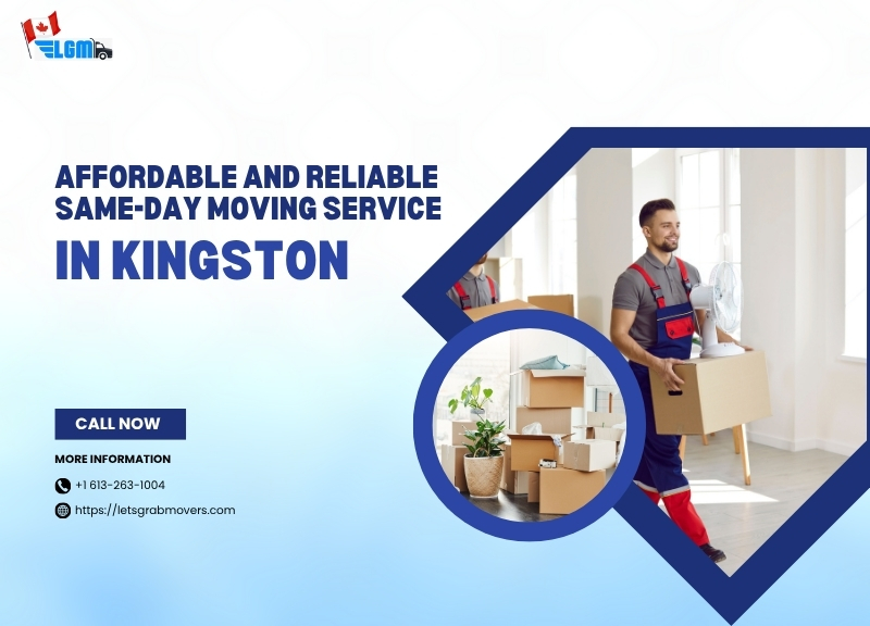 Affordable and Reliable Same-Day Moving Service in Kingston